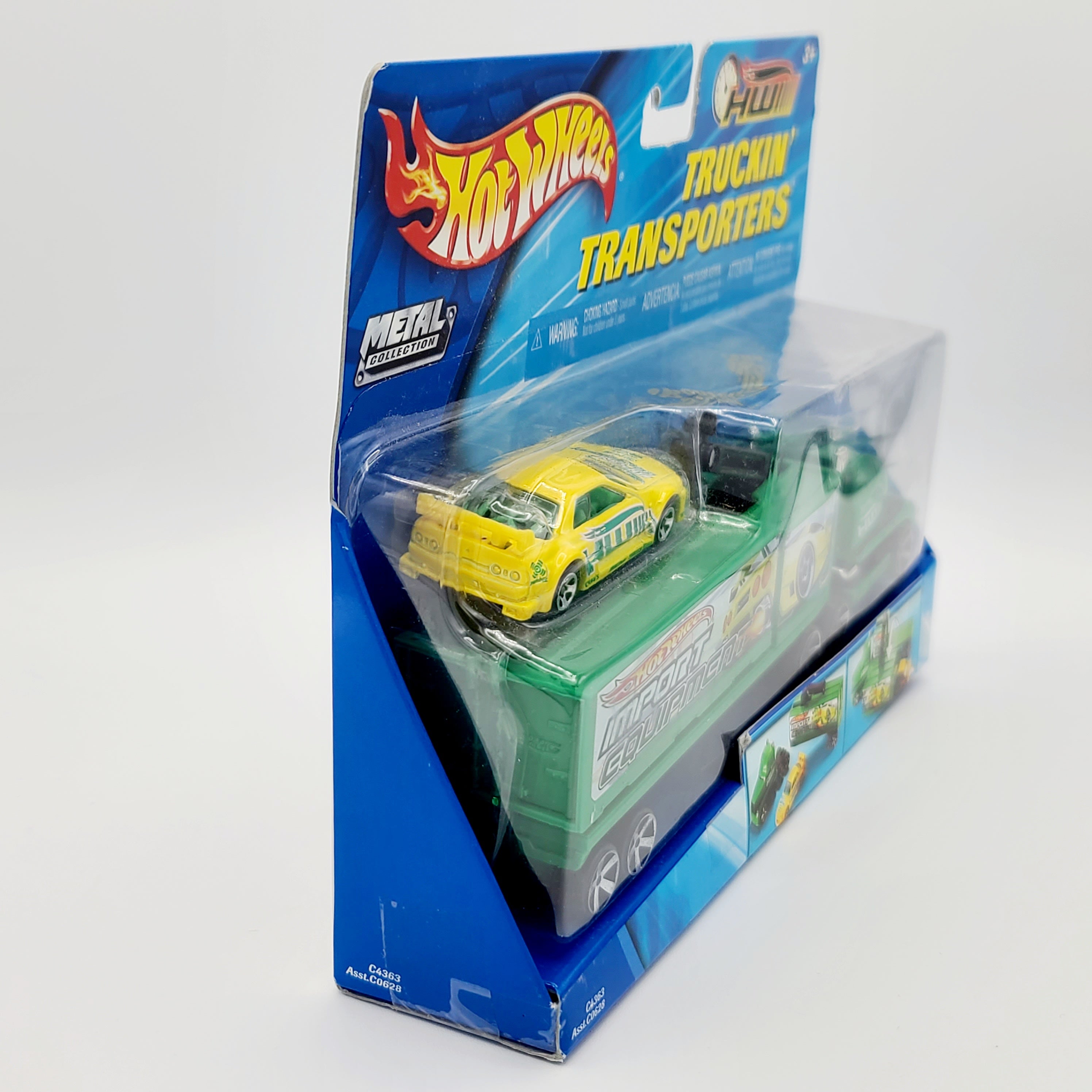 Hot Wheels Nissan Skyline GT-R / Litt-Haul Semi Truck (2004 HW Truckin' Transporters)